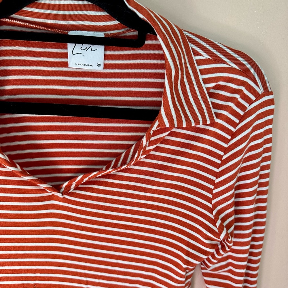 NEVER WORN cropped long sleeve tee